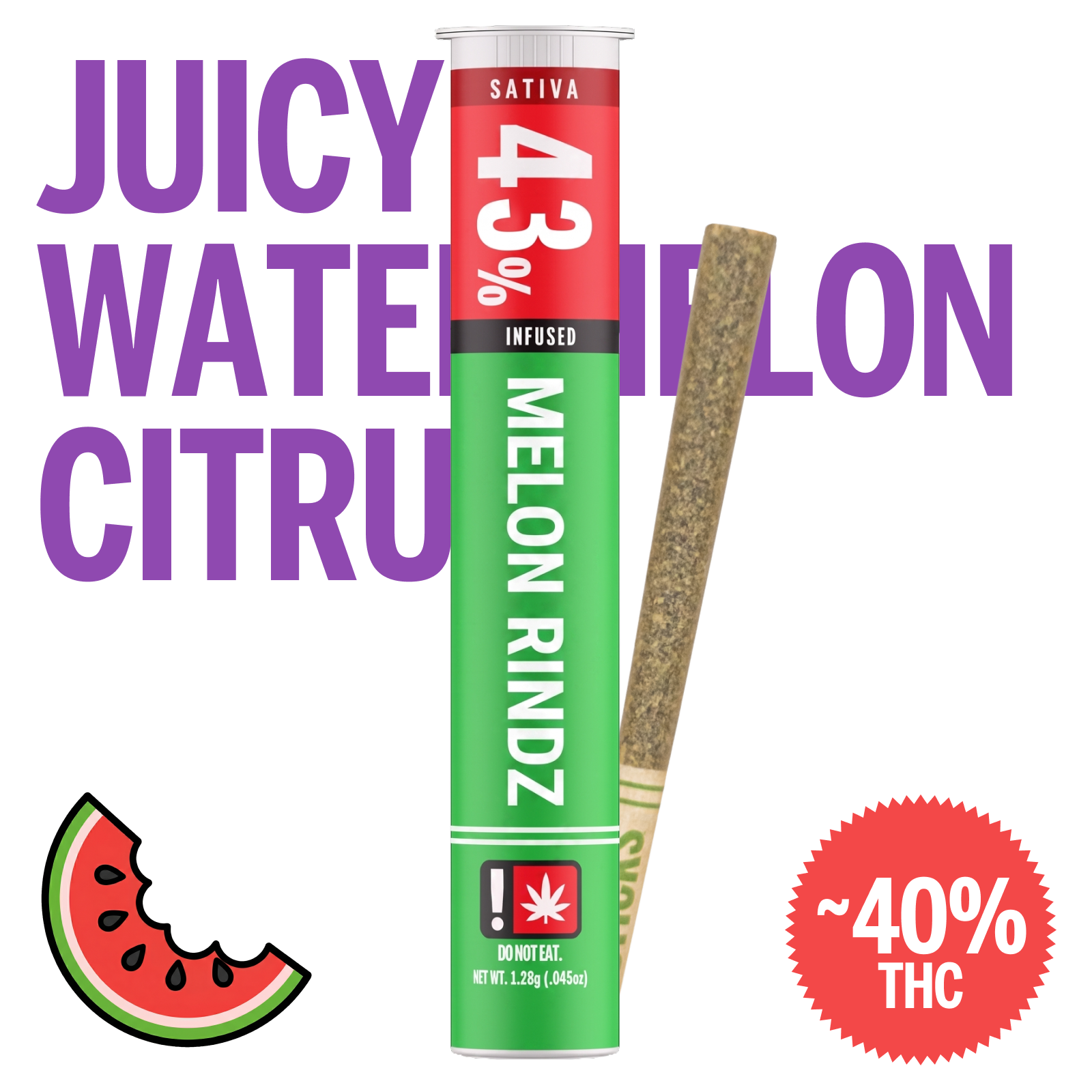Hermiston watermelon is in the building: Melon Rindz STICKS Infused is here