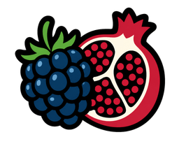Blackberry Pom emoji