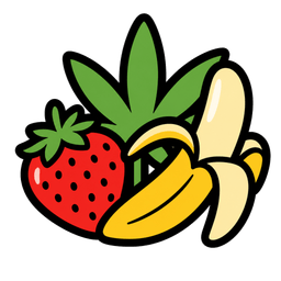Strawberry Banana Kush emoji