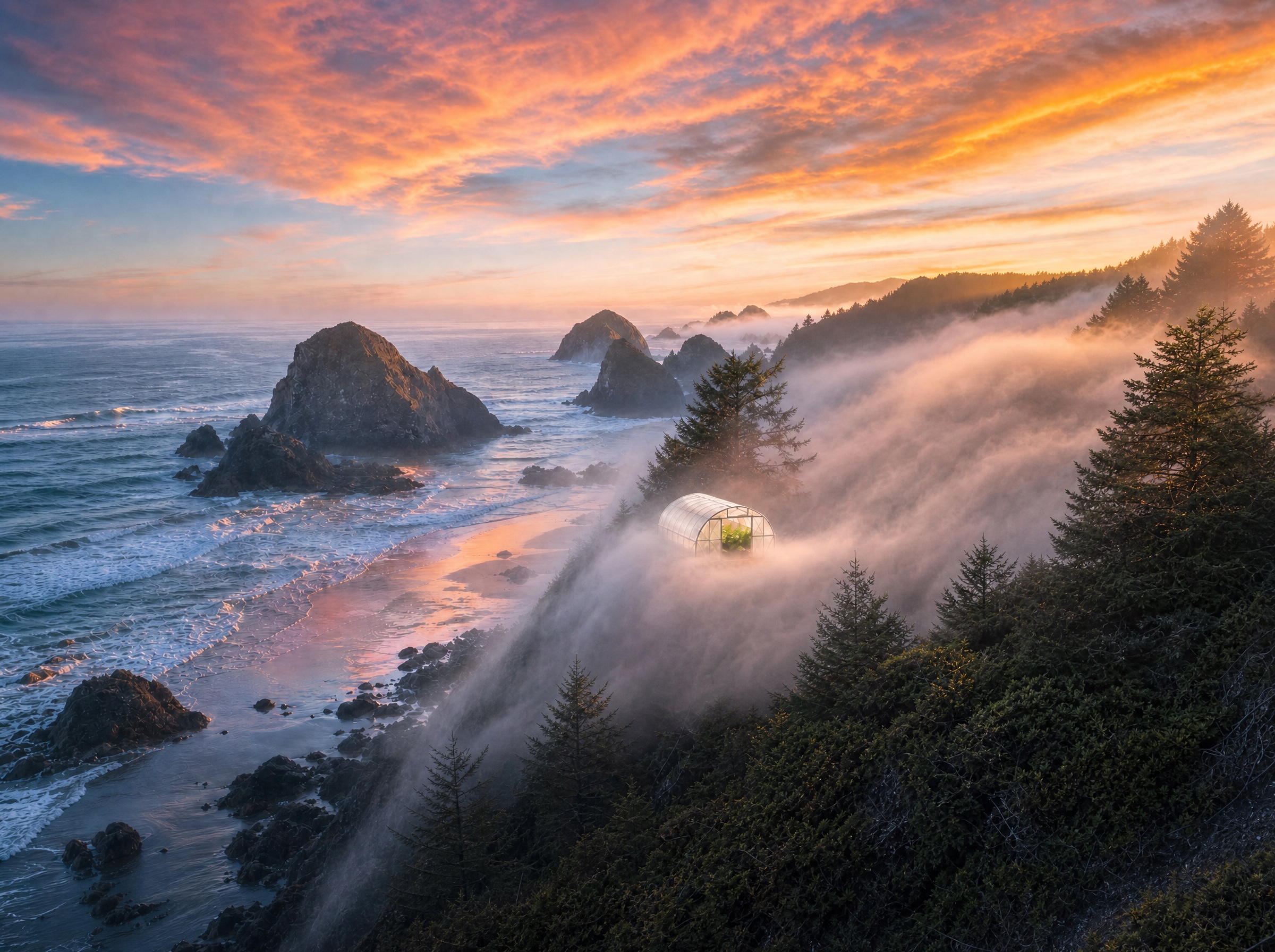 To Harris Beach, Brookings, OR, with ❤️